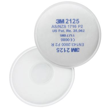 3M 2125 P2 Particulate Filter For 6000 7500 Series Masks (Pair)