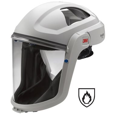 3M M-107 Respiratory Faceshield Flame Resistant Headtop