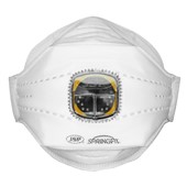 JSP Springfit 425ML FFP2 Valved Moulded Disposable Masks (Pack 10) BGA172-202-000