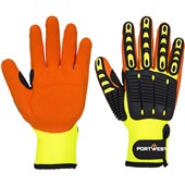 Portwest A721 Anti Impact Grip Gloves with Nitrile Foam Coating - 13g