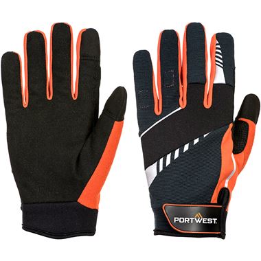 Portwest A774 DX4 LR Cut B Mechanics Style Synthetic Cut Gloves