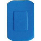 HypaPlast Blue Plasters 7.2cmx5cm (Pack 100)