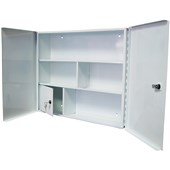 Double Door First Aid Wall Cabinet Empty