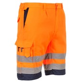 Portwest E043 Orange Hi Vis Shorts