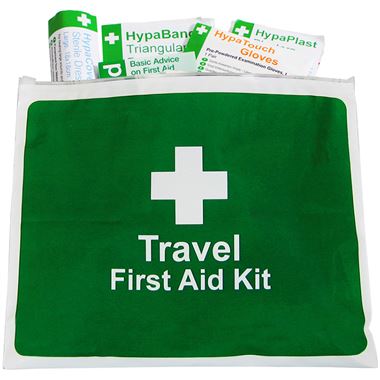 Travel First Aid Kit in Vinyl Wallet