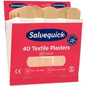 Cederroth Salvequick Plaster Refill Pack (Washproof - 6 x 45 Plasters)