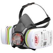 JSP Force 8 Half Mask with ABEK1P3 Press To Check Filter BHT0C3-0L5N00