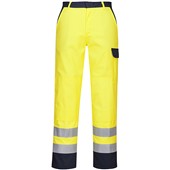 Portwest FR92 Yellow Bizflame Pro Flame Resistant Anti Static Hi Vis Trouser