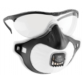 JSP FilterSpec FMP2 Safety Glasses & Respirator ASG124-121-100