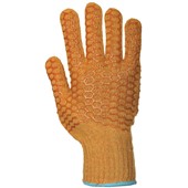 Portwest A130 Criss Cross Grip Gloves with PVC Patterned Coating - 7g
