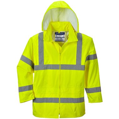 Portwest H440 Yellow Hi Vis Waterproof Jacket