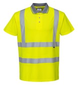 Portwest S477 Yellow Hi Vis Polo Shirt
