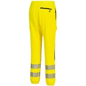 Portwest KX346 KX3 Yellow Slim Fit Stretch Hi Vis Flexi Jogging Bottoms