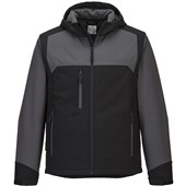 Portwest KX362 KX3 Breathable Fleece Lined Hooded Softshell Jacket (3L)
