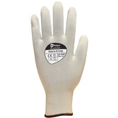 Polyco Matrix D Grip Gloves White 70-MAT with PVC Dot Palm - 13g