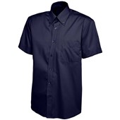 Uneek UC702 Mens Short Sleeve Pinpoint Oxford Shirt