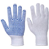 Portwest A111 Polka Dot Work Gloves with PVC Dot Palm - 7g