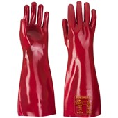 Portwest A445 PVC Gauntlet Gloves 45cm - 12g