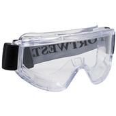 Portwest PW22 Challenger Safety Goggle - Clear Scratch Resistant Lens