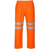 Portwest RT61 Orange Hi Vis Breathable Waterproof Trousers
