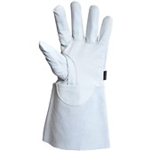 Polyco SuperGlove RE-PRO Leather Volt Protector Gauntlet Over-Glove with Buckle