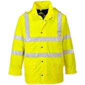 Portwest S490 Sealtex Ultra Yellow Padded Breathable Waterproof Hi Vis Jacket