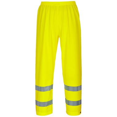 Portwest S493 Sealtex Ultra Yellow Hi Vis Breathable Waterproof Trousers