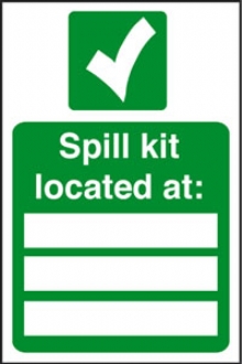 spill kit located  