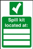 spill kit located  