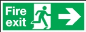 fire exit arrow right  