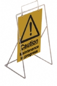 caution maintenance in progress  (sign only)