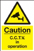 warning cctv in operation (ali) with channel 