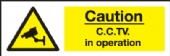 caution cctv in operation