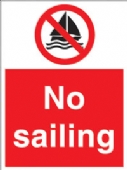 no sailing 