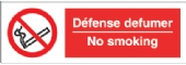 defense defumer no smoking 
