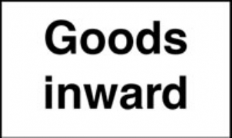 goods inwards  