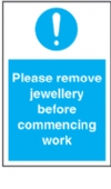 please remove all jewellery 