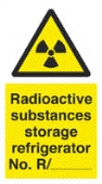 radioactive substances - storage refridgerator 