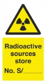 radioactive sources - store 