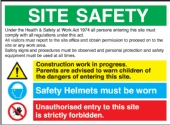 site safety multi message sign 