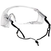 Bolle Squale SQUPSI Safety Over Glasses with Cord - Anti Scratch & Anti Fog UV Lens