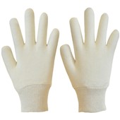 Polyco Stockinette Knitted Cotton Work Gloves CK21 (Mediumweight) x20