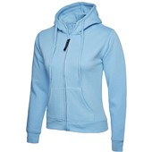 Uneek UC505 Ladies Classic Full Zip Hooded Sweatshirt 300g