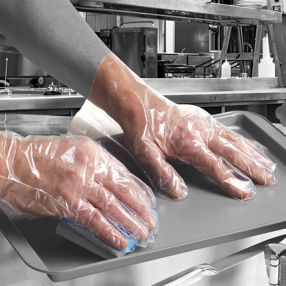 Polythene Disposable Gloves