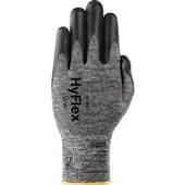Ansell HyFlex 11-801 Breathable Dark Grip Glove with Foam Nitrile Coating - 15g