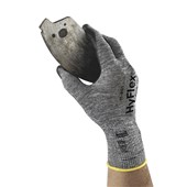 Ansell HyFlex 11-801 Breathable Dark Grip Glove with Foam Nitrile Coating - 15g