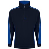 ORN 1288 Avocet Polycotton Quarter Zip Sweatshirt 320g