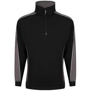 ORN 1288 Avocet Polycotton Quarter Zip Sweatshirt 320g
