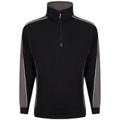 ORN 1288 Avocet Polycotton Quarter Zip Sweatshirt 320g
