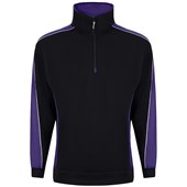ORN 1288 Avocet Polycotton Quarter Zip Sweatshirt 320g